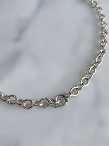 Sterling Silver Belcher Chain with Annex Link