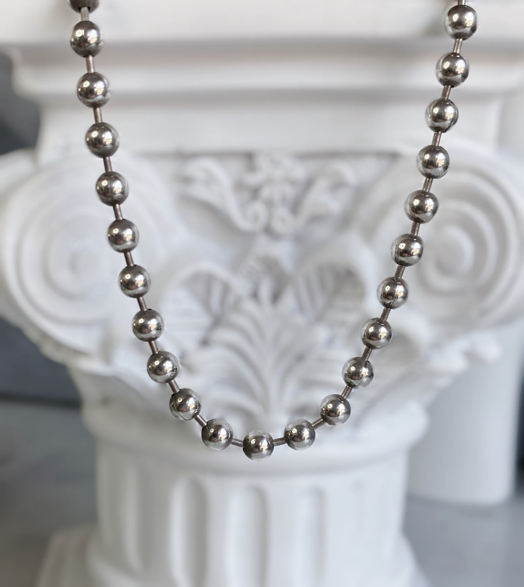 Sterling Silver Ball Chain