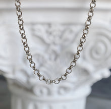 Load image into Gallery viewer, Sterling Silver Rolo Chain