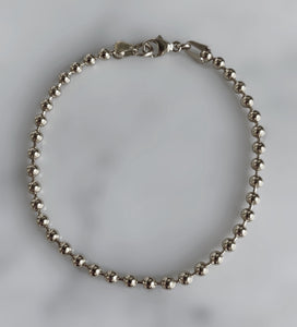 Sterling Silver Ball Chain Bracelet