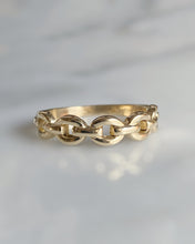 Load image into Gallery viewer, 14k Gold Chain Ring