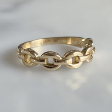 Load image into Gallery viewer, 14k Gold Chain Ring