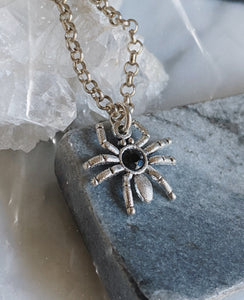 Hallow's Spider Necklace
