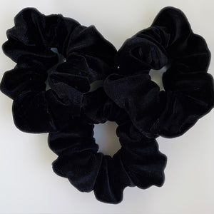 Black Velvet Scrunchie