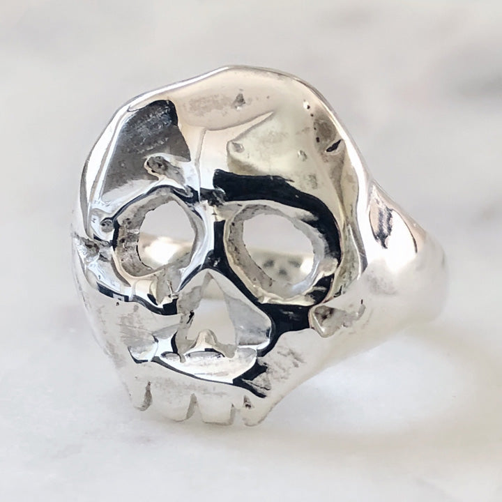 Cut Out Skull Ring