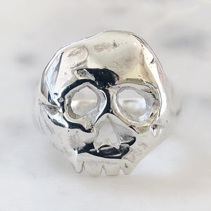 Cut Out Skull Ring
