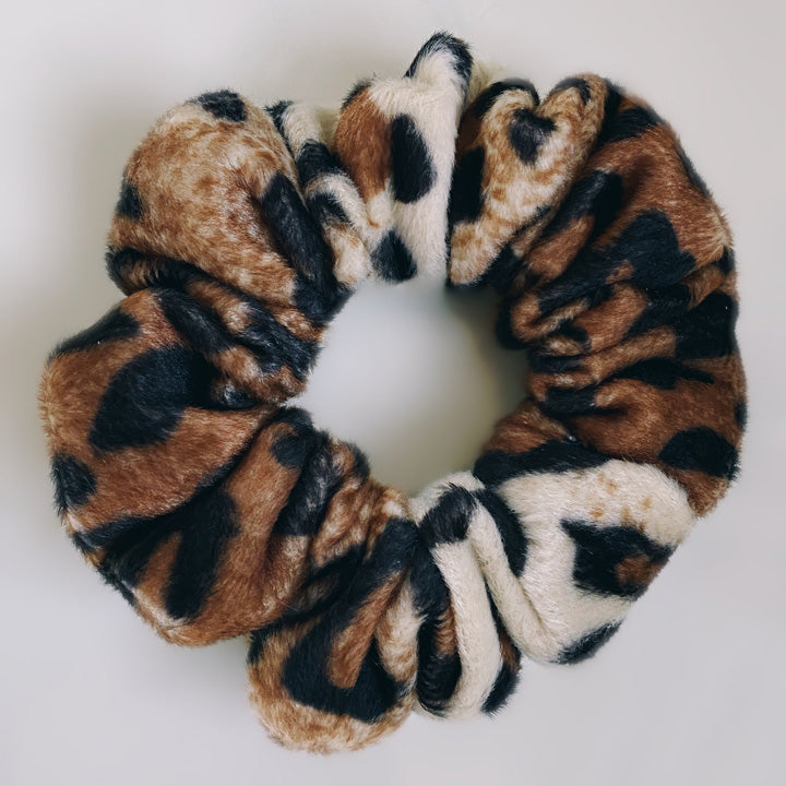 Leopard Scrunchie