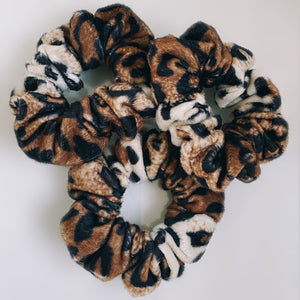 Leopard Scrunchie