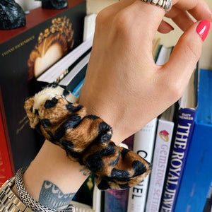 Leopard Scrunchie